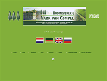 Tablet Screenshot of markvangompel.eu